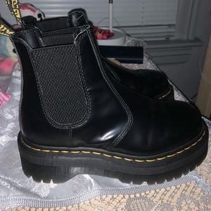 New platform Dr Martens booties! Size 8